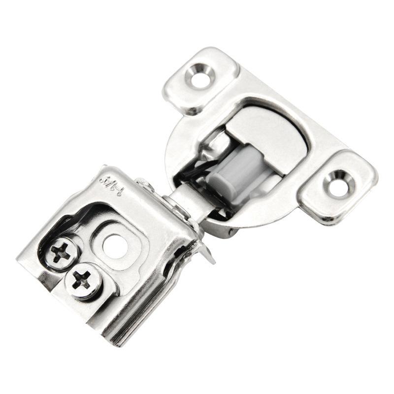 Three-dimensional Adjustable Hinge American Short Arm Hinge Mute Hinge American Hinge Cabinet Door Cushioning Damping