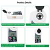 EMSZ-J LCD Digital Brix Refractometer Portable Handheld Honey Refractometer Sugar Concentration