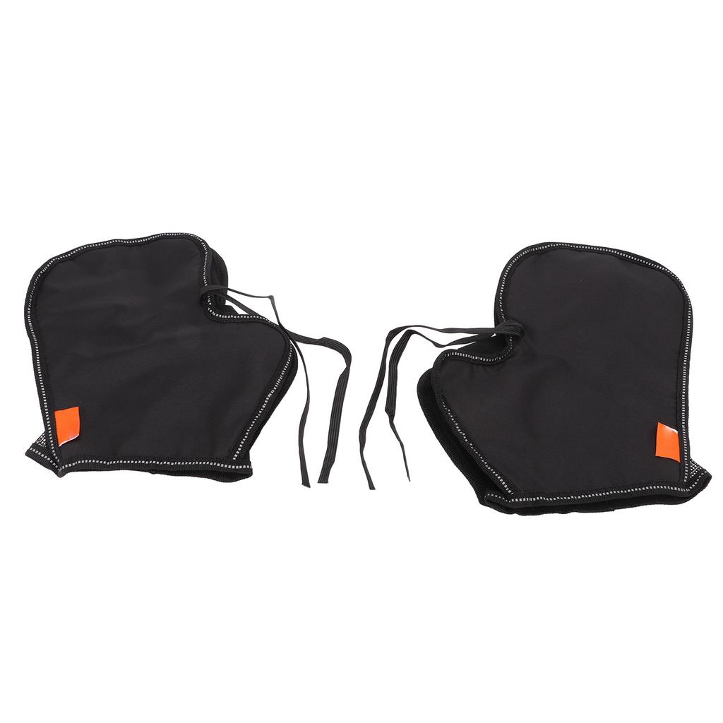 Handlebar Gloves Oxford Cloth Night Reflective Strip Sun Protection Waterproof Universal for Motorcycle Bike Scooter