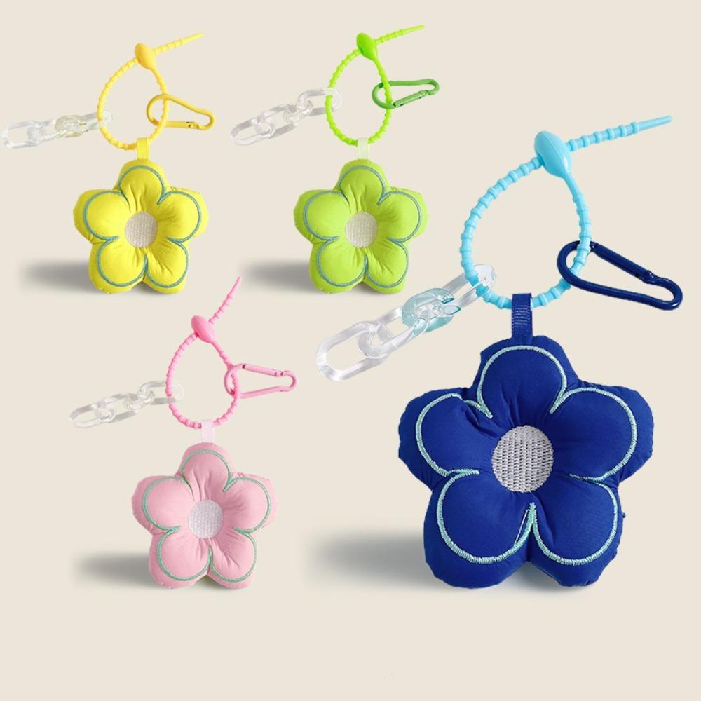 Украшения для сумки Цветы Брелок Мягкий Хлопок Цветок Подвеска для сумки Креативный Цветочный Брелок