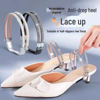 Ремни для туфель на высоком каблуке, предотвращающие скольжение: Надежная шнуровка для обуви
