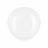 Плоская тарелка Boreal Белая из стекла 30 см (6 штук)