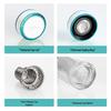 Wanxiang Double-Layer Antibacterial Glass Tea Infuser Bottle