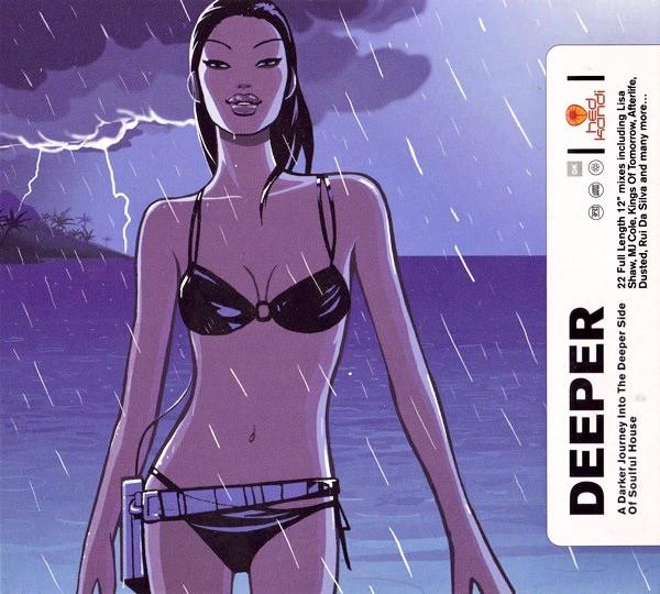 CD РАЗЛИЧНЫЕ - Deeper HEDK017 Hed Kandi 2001 Великобритания Танцевальная и электронная музыка Б/у