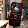 Чехол для телефона с изображением черепа и цветка для iPhone Samsung Galaxy Redmi Xiaomi Oppo OnePlus Note SA 7 8 9 10 11 12 13 14 20 21 22 23 53 54 Pro Max Plus Ultra
