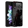 Чехол для телефона Самурайская маска Хання Призрак для Samsung Galaxy Z Flip3 Flip4 Flip5 Чехол-оболочка для Z Flip 3 4 5 6 Жесткая складная крышка