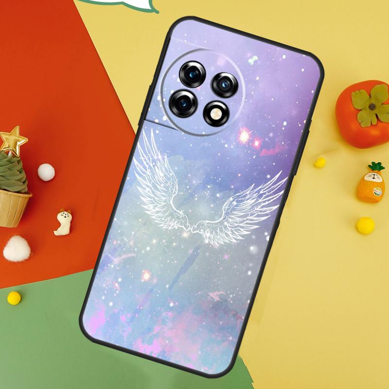 Фантазийный Чехол с Крыльями Ангела для OnePlus Nord 5 CE 2 3 4 Lite N20 N30 OnePlus 15 13 12 11 10 10T 12R 13T 13R