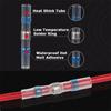 30 шт. термоусадочная трубка припой кольцо клемма изоляция водонепроницаемый проводка клемма стыковка проводов термоусадочная быстрая клемма
