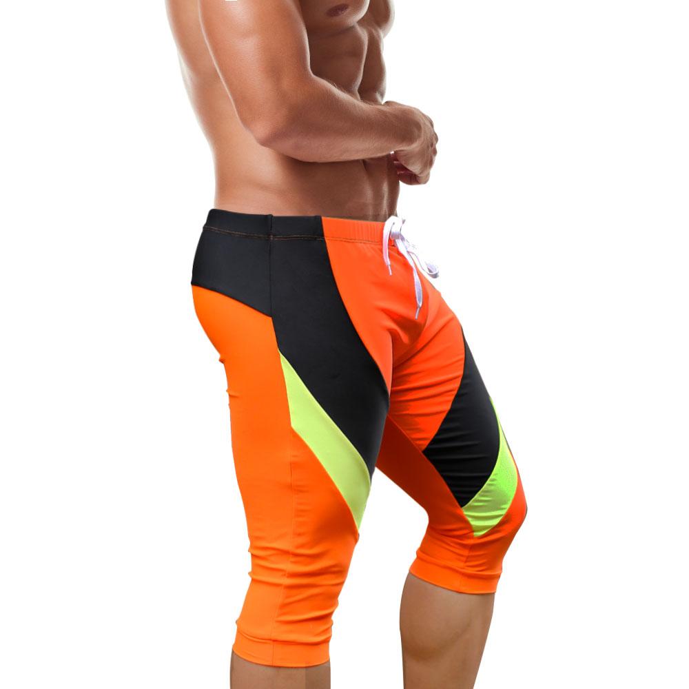 Мужские плавки, длинные брюки, облегающие сексуальные купальники, пляжная одежда, загар, серфинг, тренажерный зал