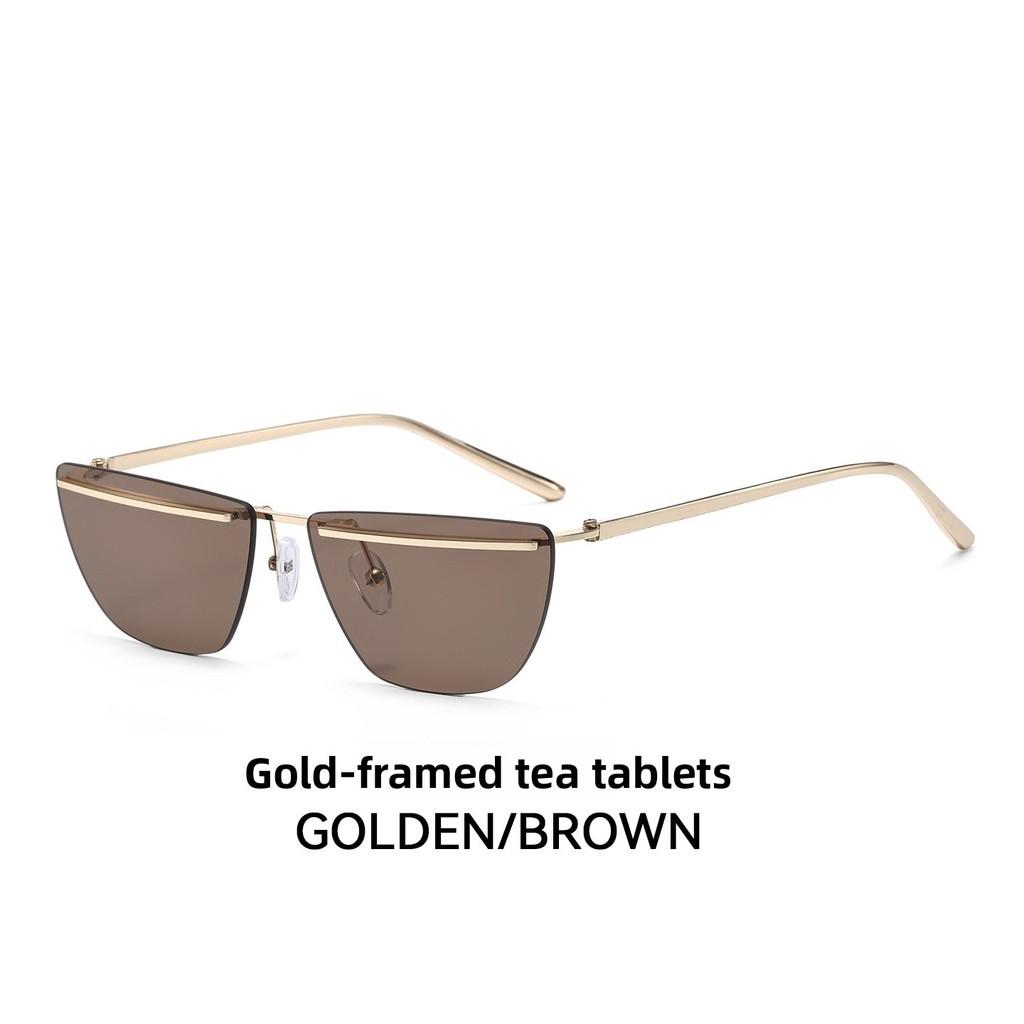 Квадратные металлические солнцезащитные очки Unisex Uv400 с линзами для моды и путешествий