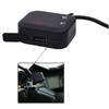 Motorcycle Digital Thermometer Voltmeter Temperature Voltage Display Gear Indicator With USB Charge Water Temp Meter Gauge