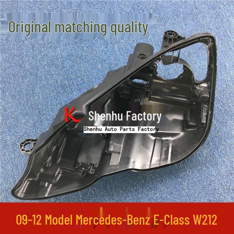 Headlight Cover for 2009-2012 Mercedes-Benz E-Class W212 E200/E260/E300/E350 (Four-Door Models)