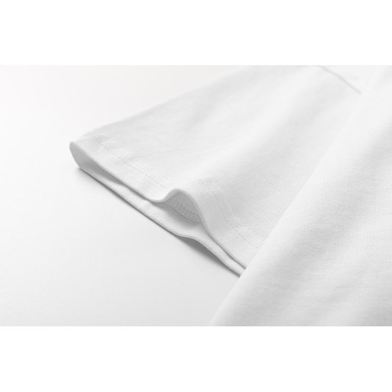 741 Trapstar London 2025 Лето Новая Высококачественная Хлопковая Круглая Горловина Свободная Футболка Большого Размера Для Мужчин и Женщин Парная Футболка