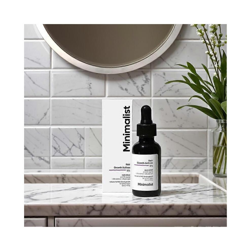 30ml Hair Thickening Serum for Thinning Hair Gentle Formula Boosts Density and Reduces Breakage All Hair Types