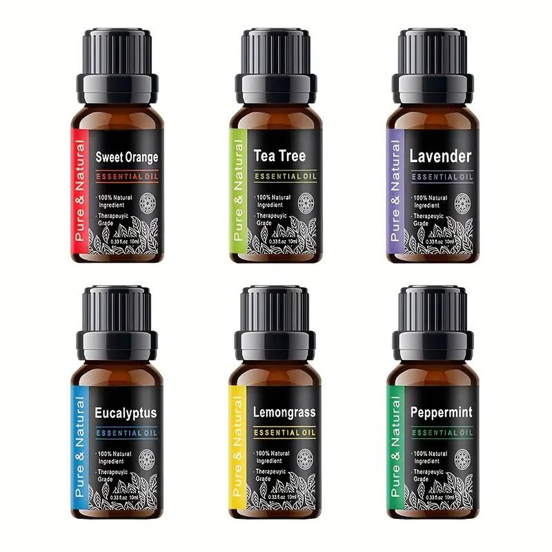 Essential Oil Diffuser 18.6oz, Ultrasonic Aromatherapy Diffuser Mist Humidifiers, Humidifier With 8 Color Lights, 4 Timer Settin