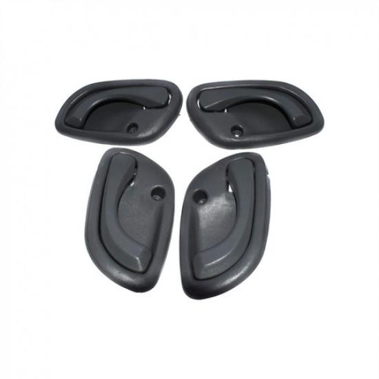 4x Interior Inner ide Door Handle Kit Gray For Chevy Tracker 99-04 8311060G01