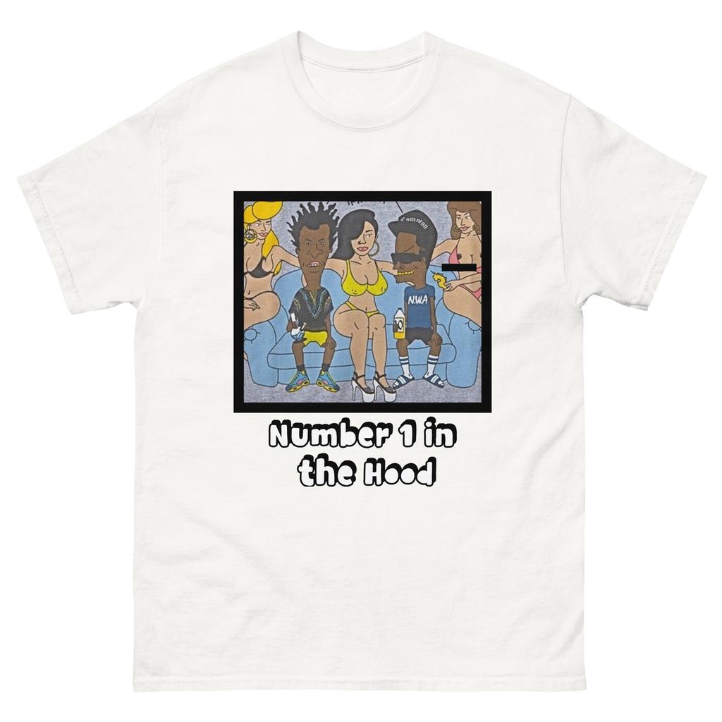 Boy's Casual Cotton Crew Neck T-shirt Black Beavis and Butthead Tee | Classic Unisex | Funny Beavis & Butthead T-shirt
