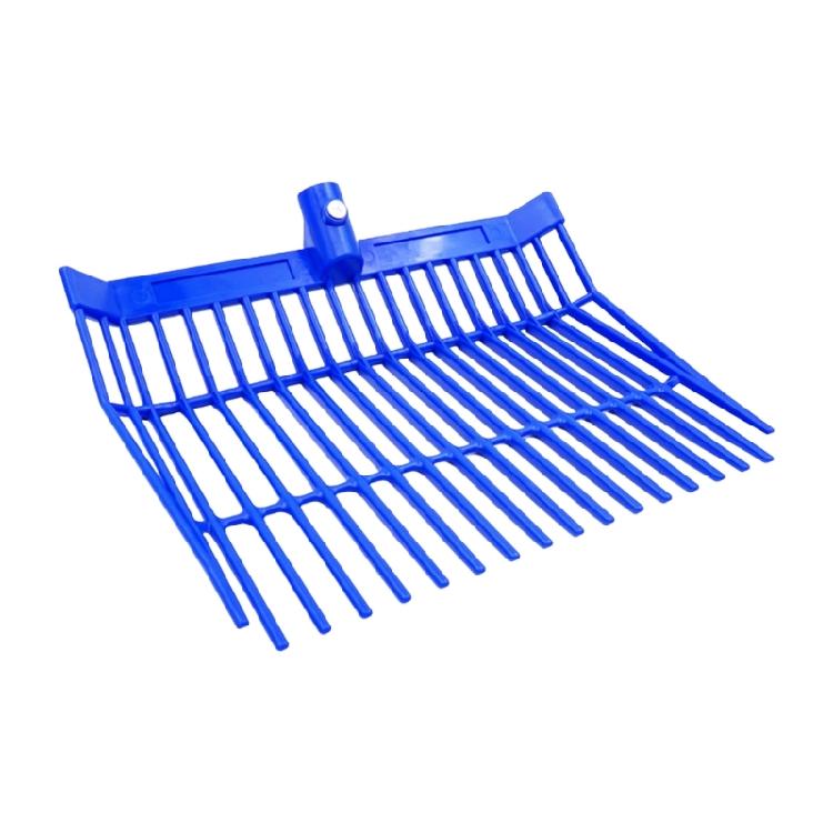 Horse Pitchforks Cleaning Tool Plastic Horse Manures Rake for Gardening Equestrian Horse Bedding Weeds Farm Easy to Use