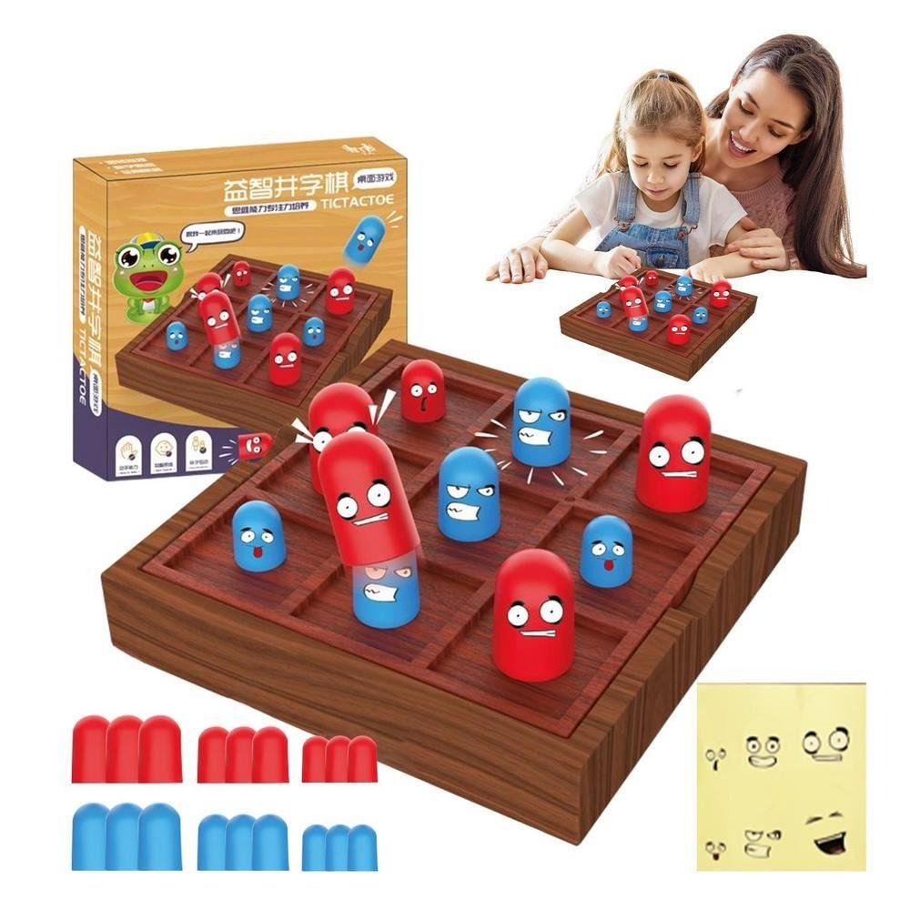 XO Chess Table Board Games ABS Tick Tac Toe Decorative Board Creative   Children