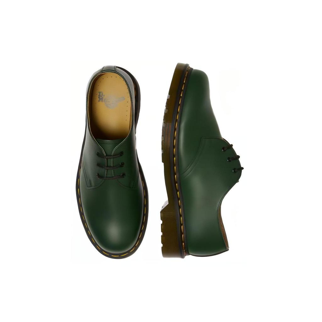 Доктор. Martens 1461 Удобные Универсальные Низкие Повседневные Туфли Унисекс Повседневная Обувь Темно-зеленый 26226300