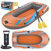 Bestway Dmuchany Ponton 246 X 122 Cm + 2 Wiosła + Pompka + Łatka Naprawcza
