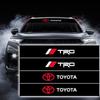 1 шт. Наклейка на лобовое стекло автомобиля Модные спортивные наклейки Декоративная наклейка для TRD GR RAV4 Levin Reiz Corolla Chr Camry Racing
