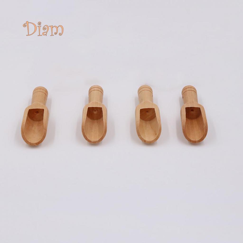 BH Натуральный Деревянный Кофе Чай Сахар Соль Порошок Ложка Кухонная Утварь Инструмент Инструменты