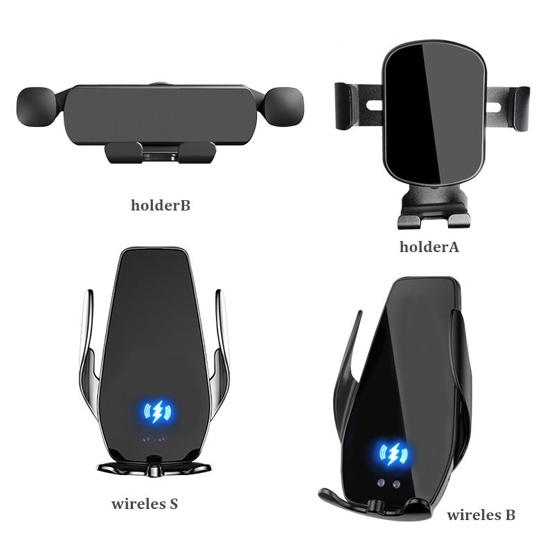 Car Mobile Phone Holder For Ford Mustang Mach E 2021-2024 15.5 inch Screen Fixed Navigation Bracket Base Wireless Charging Stand