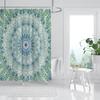 Mandala Waterproof Fabric Shower Curtains Bathroom Curtain Accessories Bath Curtain 180x200cm 240*200cm Boho Decoration Vintage