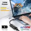 Chenyang USB C Power DC Power USB C Type C Type A PD Charging Cable Adapter Converter, Supply, 5.5x2.5mm Input, 100W, 15W, 12W, Output, Emulator,