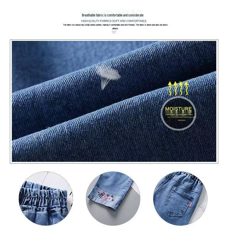 Модные джинсы клеш для девочек - Весенне-осенняя мода для детей