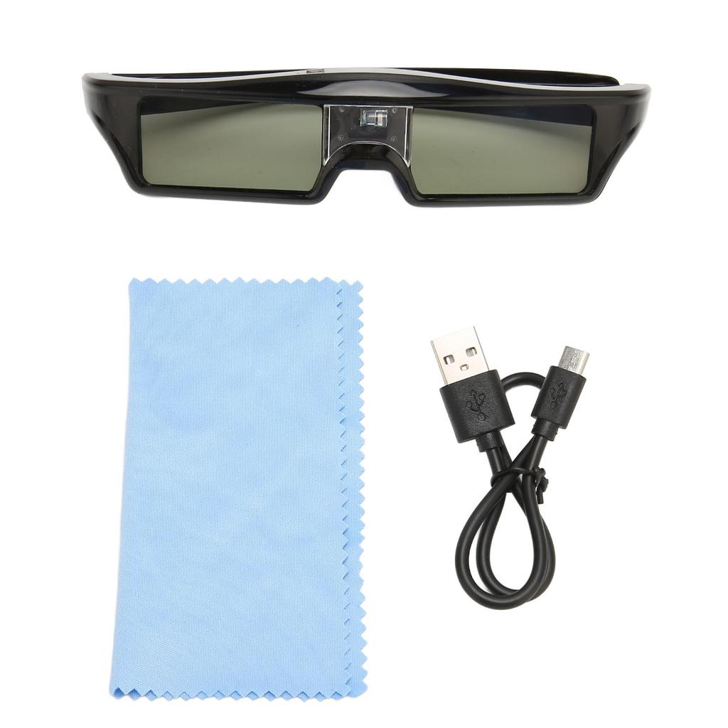 DLP 3D очки USB заряжаемые 3D очки с активным затвором для всех DLP Link 3D проекторов KX30