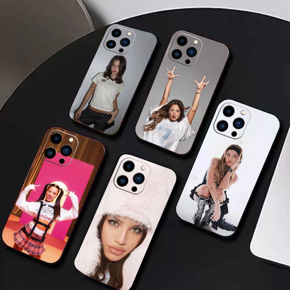 Чехол для телефона Emilia Mernes для iPhone 16,15,14,13,12,17,Pro Max,Plus Силиконовый Черный Чехол