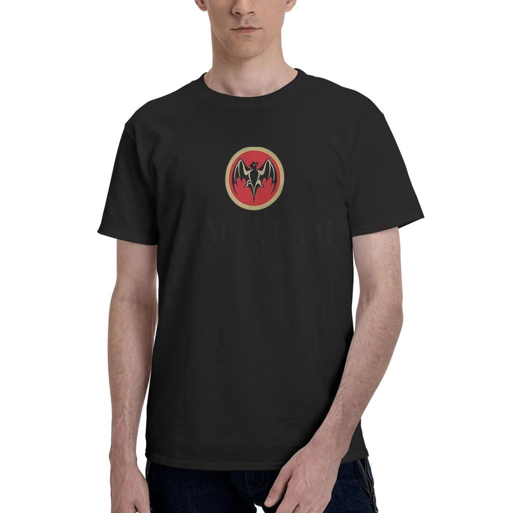 Bacardi Rum Logo 100 Cotton Casual Breathable Confortable Man Football Shirts 2025 Men TShirt