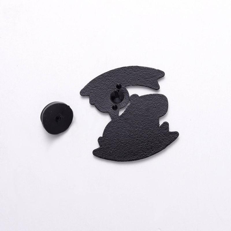 Эмалевый значок на заказ Смешные животные Буквы Броши Шляпа Рубашка Лацкан Сумка Значок Мультяшный Капибара Значок Ювелирное украшение Подарок для друзей