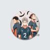 32/44/58 мм мультяшные фигурки Кенма Кодзуме, значок аниме Haikyuu!! Броши на рюкзак, одежда, ручная работа, круглые эмалевые булавки для фанатов, ювелирные украшения, подарок