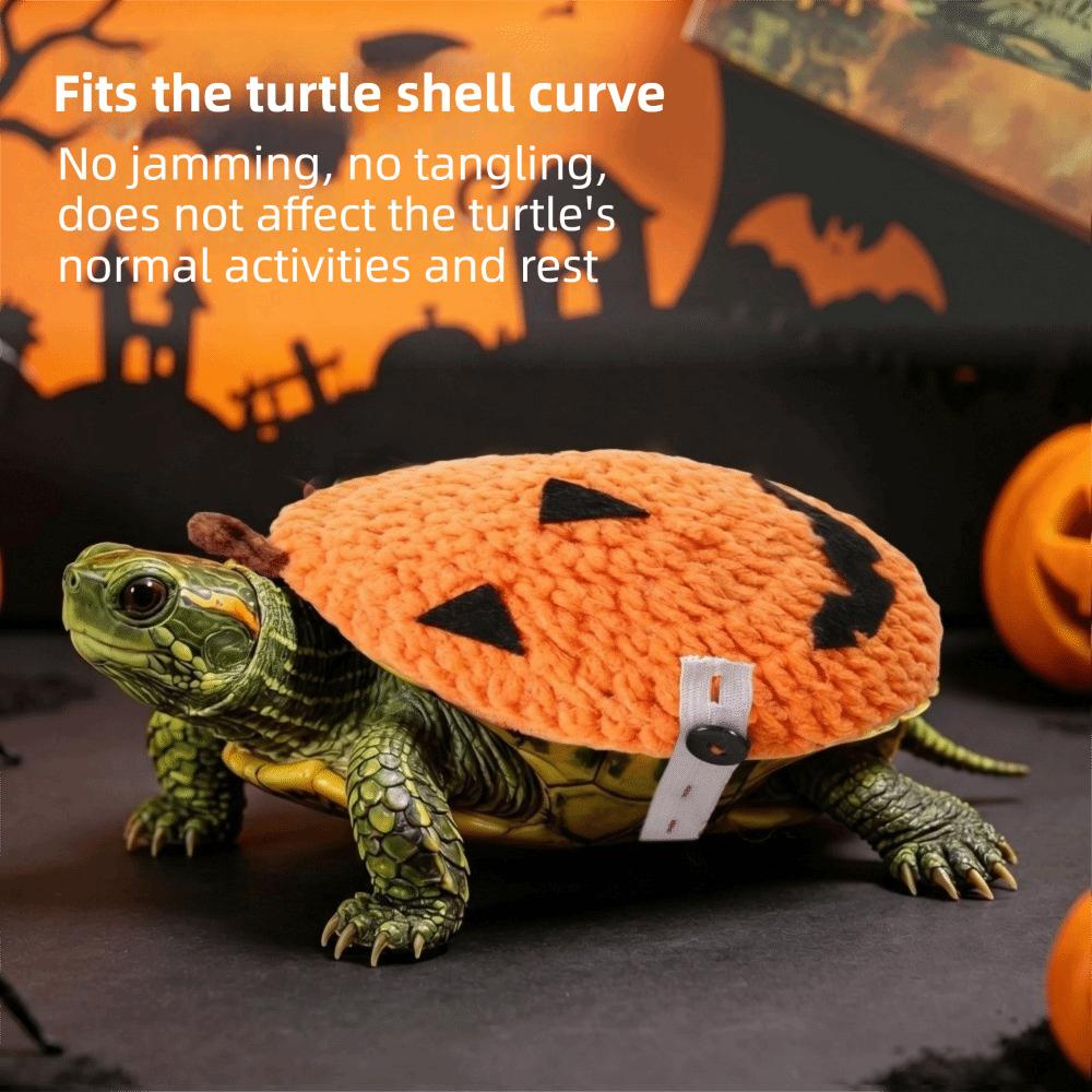Flexible Fit Halloween Turtle Costume Adjustable Pet Turtle Outfit Cosplay Event