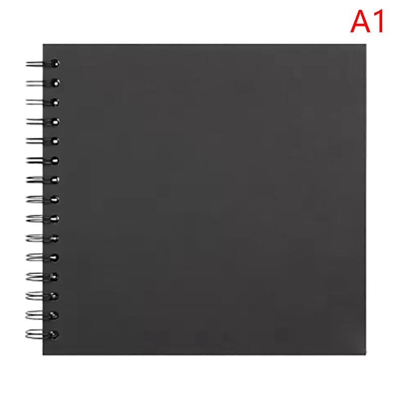 Hard Cover Blank Page Diy Scrapbook Photo Album With Thick Pages 7-Inch Scrapbook For Wedding Anniversaries, Family Memories