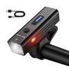 Высокая яркость велосипедного фонаря из алюминиевого сплава 250 люмен USB перезаряжаемый велосипедный светильник светочувствительный