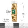 BERNY Golden Women Wristwatch Luxury Women Watch Square Golden Female Clock Quartz Stainless Steel Fashion Ladies Gold Watch