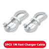 1-10PCS USB C Cable to USB C 100W Fast Charging Charger Cable Supports Fast Charging For iPhone 16 17 Samsung Xiaomi Huawei Etc