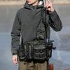 Fishing Tackle Waist Bag Large Capacity Fishing Fanny Pack with Rod Gear Holder Outdoor Camping Hiking Storage Bag Organizer Pouch