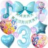 BALLOON DAYS Kimi To Idol PreCure Birthday PreCure Kimi PreCure Blue Decoration HAPPY BIRTHDAY Birthday Cute Heart Cure Cure Cure Kyun Light Musical