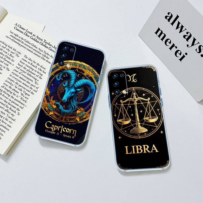 Чехол-книжка MH1 с 12 созвездиями для Motorola G34 G32 G31 G14 G15 G84 G62 E32 G24 G72 G71 G73 G85 G200 G60 G52 G51 G50 G42 G41 G32 G30