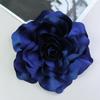 20Cm  Personalized Exaggerated Satin Large Flower Brooch Colorful Fabric Rose Chest Flower Pin Versatile For Women