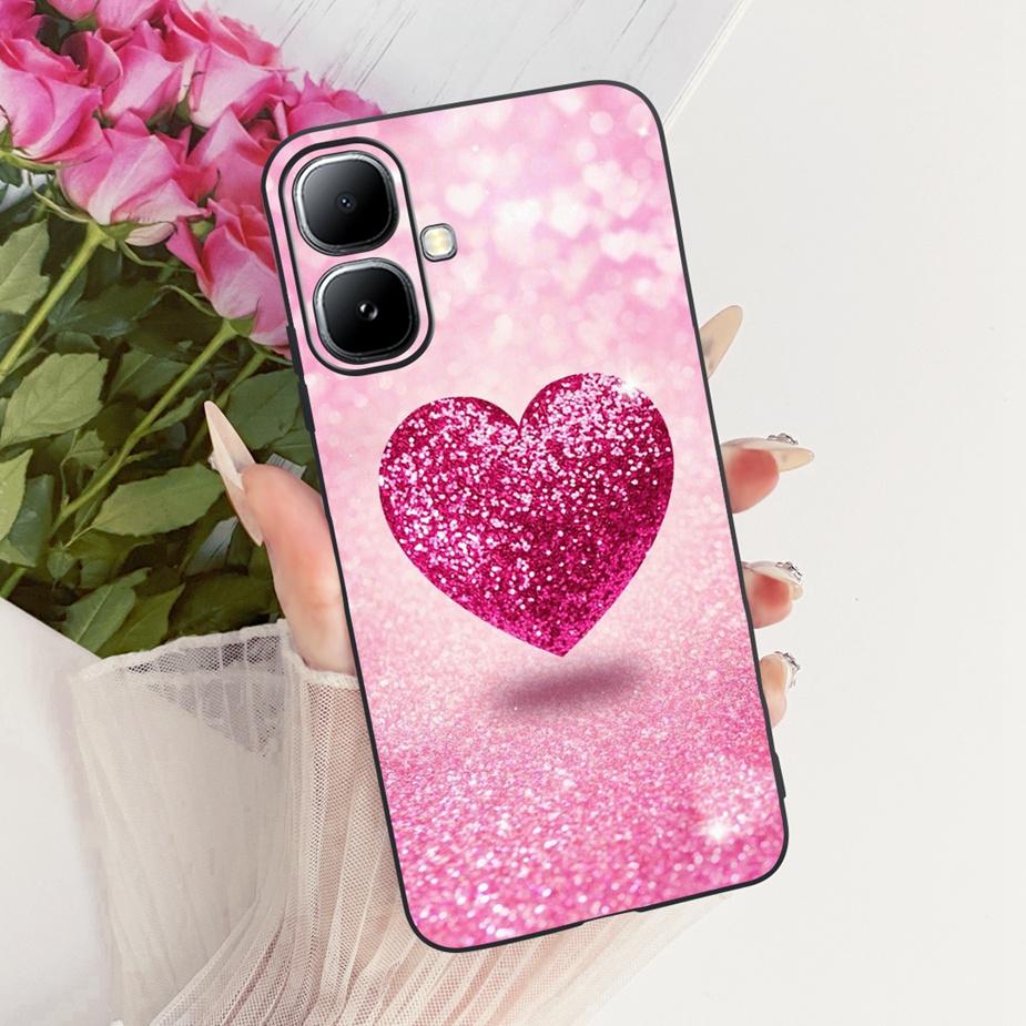 For Infinix Smart 20 Case X6840 X6840B Luxury Flowers Butterfly Painted Phone Cover Case For Infinix Smart 20 Smart20 Soft Shell