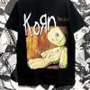 Korn Band Таиланд импортирует мужские и женские хлопковые футболки с коротким рукавом Европейский и американский рок-метал Дизайн для одного пола