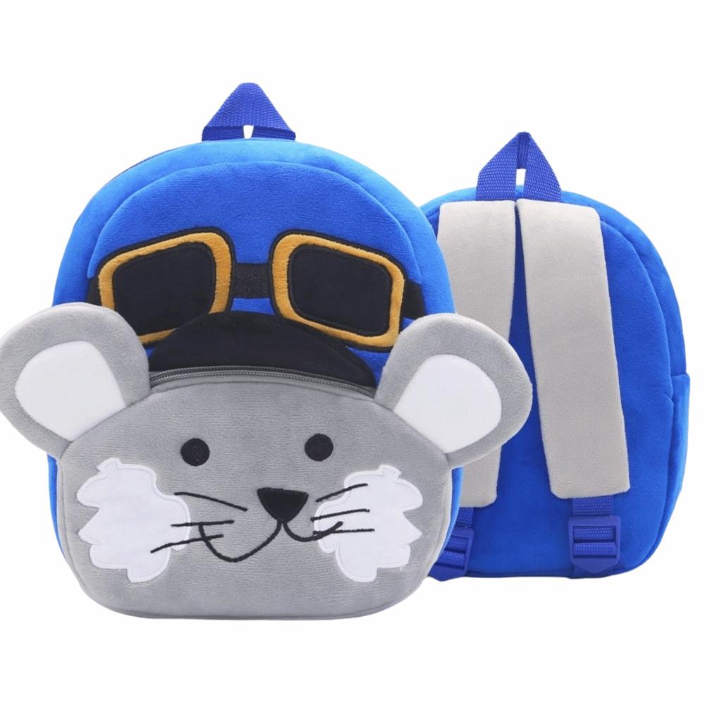 Lightweight Children's Backpack Plush Kindergarten Backpack Children School Bag Outing Leisure