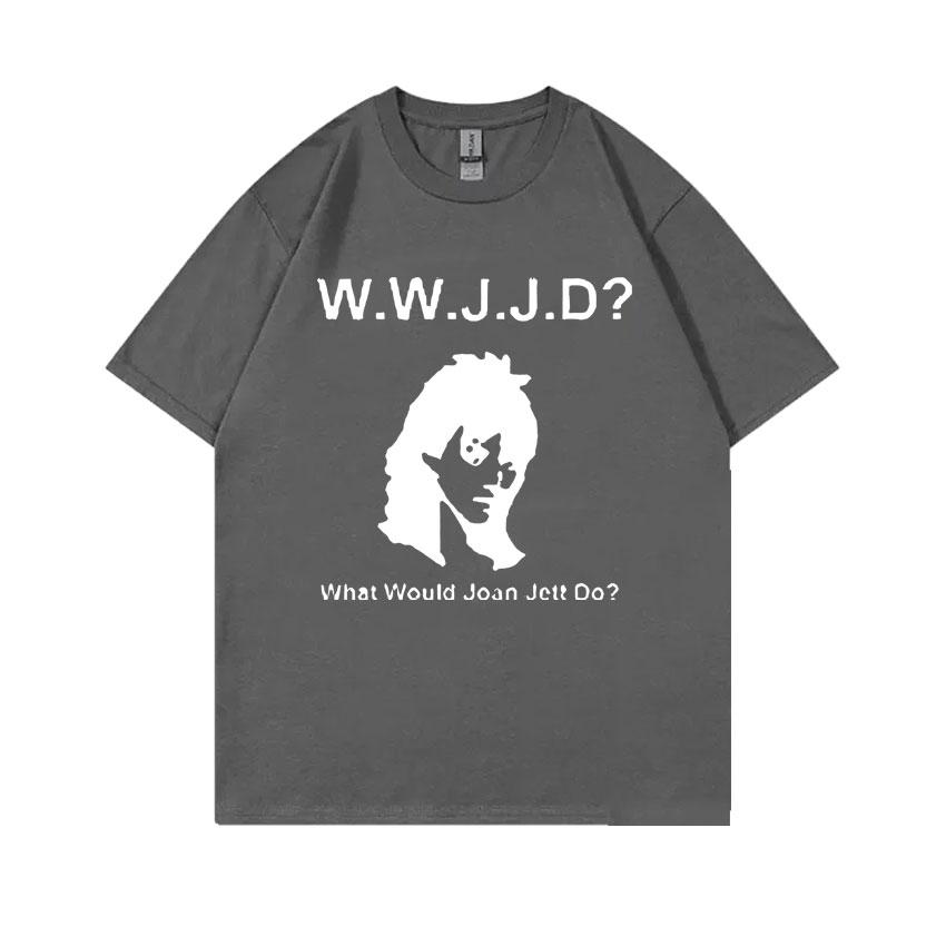 Rock Punk Band Bikini Kill Kathleen Hanna What Would Joan Jett Do Same Style Tshirt Feminist Riot Grrrl Unisex Oversized Tshirt