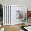 Набор из 5 квадратных фоторамок - 15/20/25/30 см Деревянные для стены и стола Домашний декор Памятный подарок на свадьбу/Для галереи(4 Размер